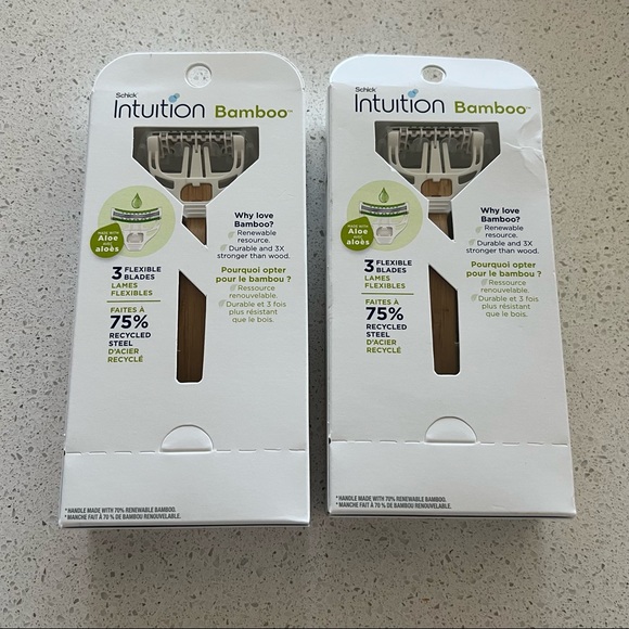 Schick Intuition Bamboo Razor - Picture 2 of 2